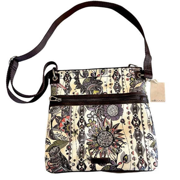 Sakroots Handbags - SAKROOTS Artists Circle Pastel Crossbody Bag NWT